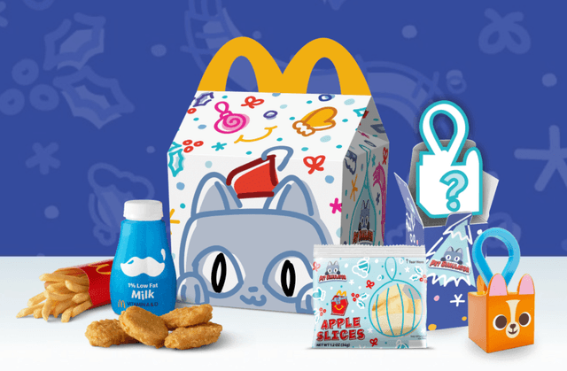 McDonald's Happy Meal Pet Simulator toys